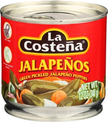 La Costena Pepper Jalapeno Whole 12 OZ Pack Of 12