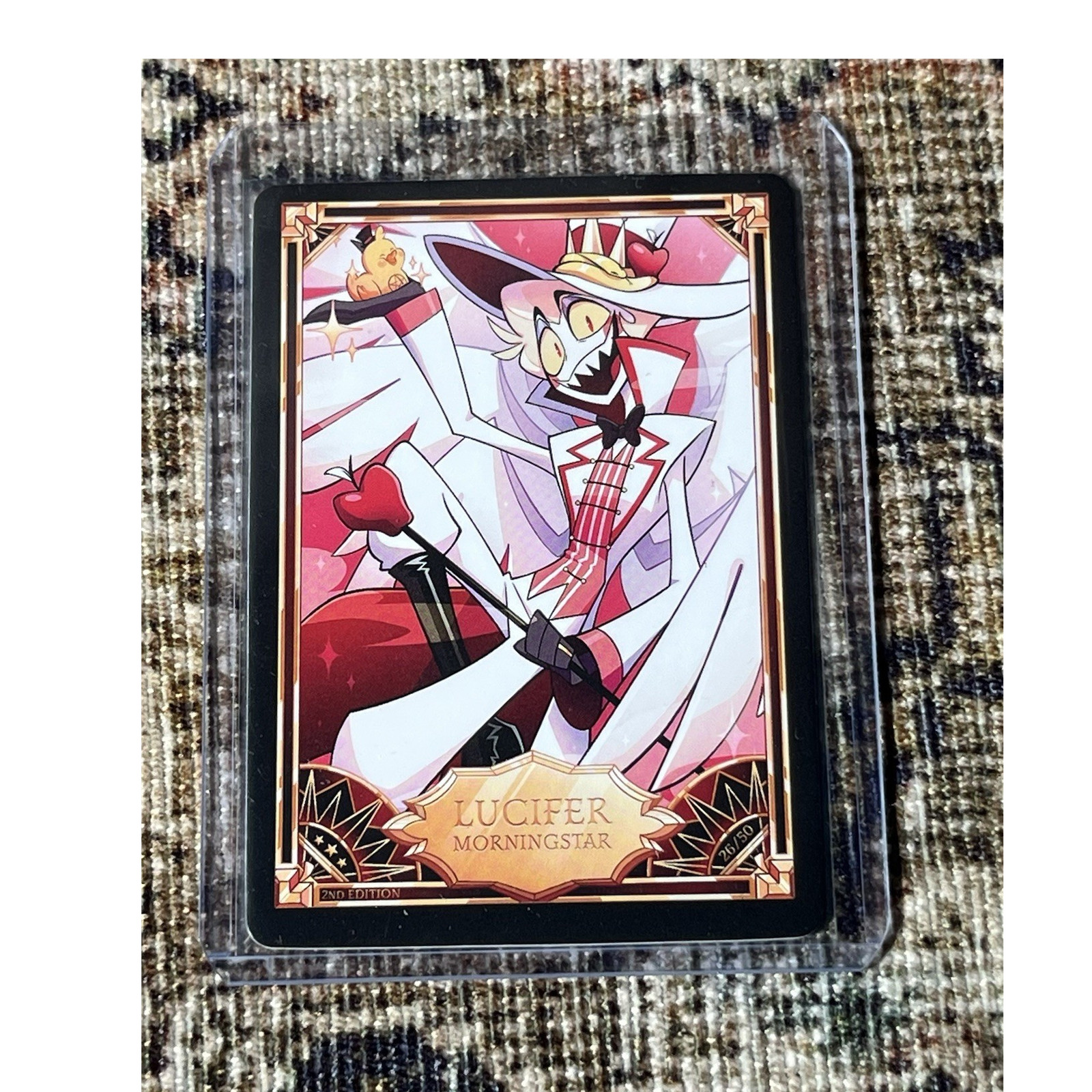 Hazbin Hotel trading card “Lucifer Morningstar” 2nd Edition | eBay