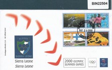✱ SIERRA LEONE  ✱ 2000 FDC  COVER -- OLYMPICS   [22504]