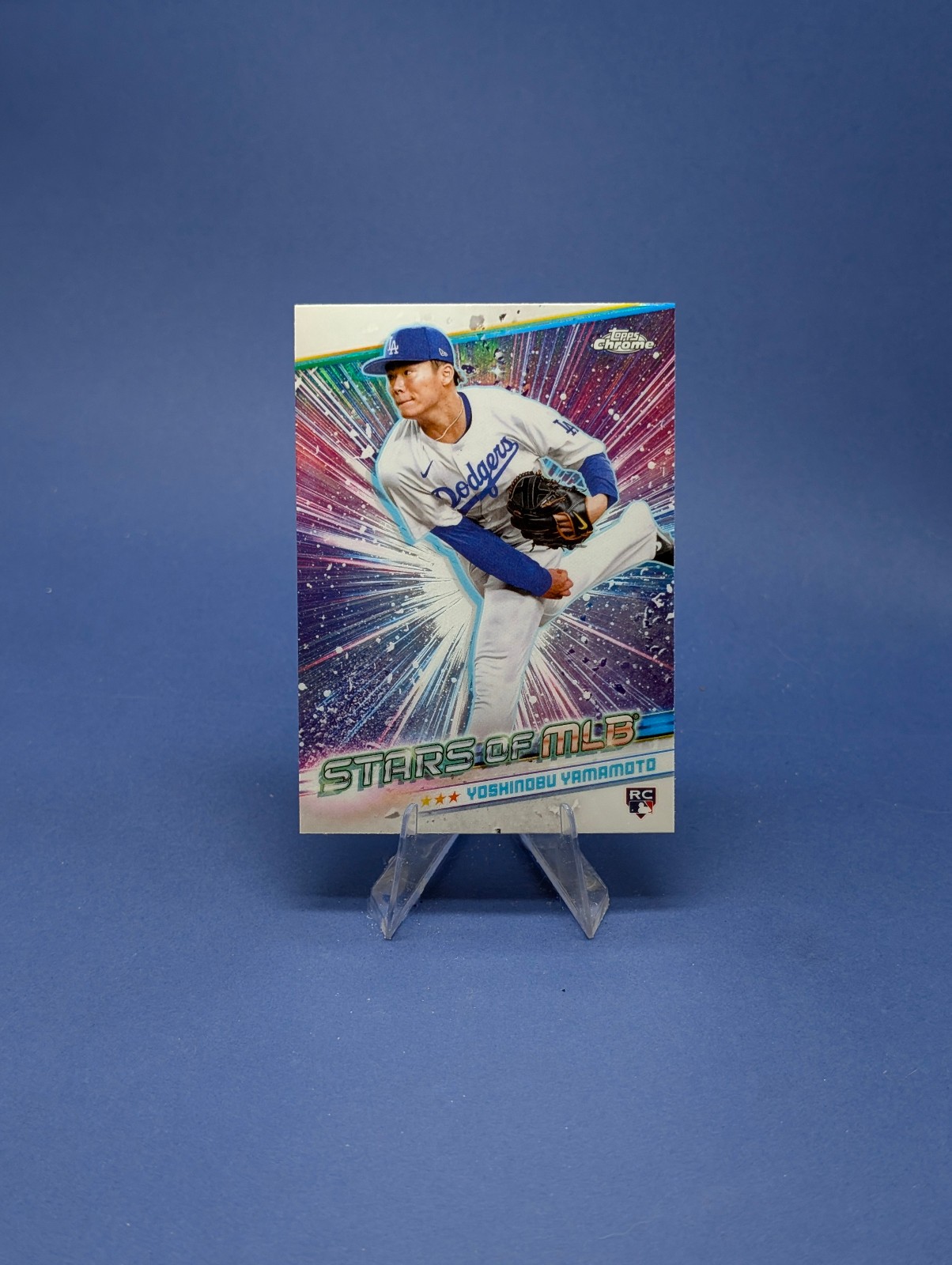 2024 Topps Series 2 - Stars of Mlb Chrome Yoshinobu Yamamoto #CSMLB-57 (RC)