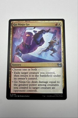 Go Ninja Go TMNT Teenage Mutant Ninja Turtles Regular Non-Holo Card NM