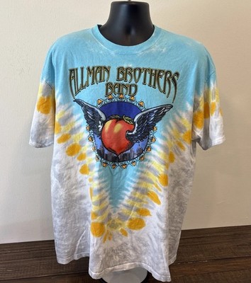 Vintage Allman Brothers Band T-shirt Beacon Theater NYC 2005 Tie Dye Size 2X