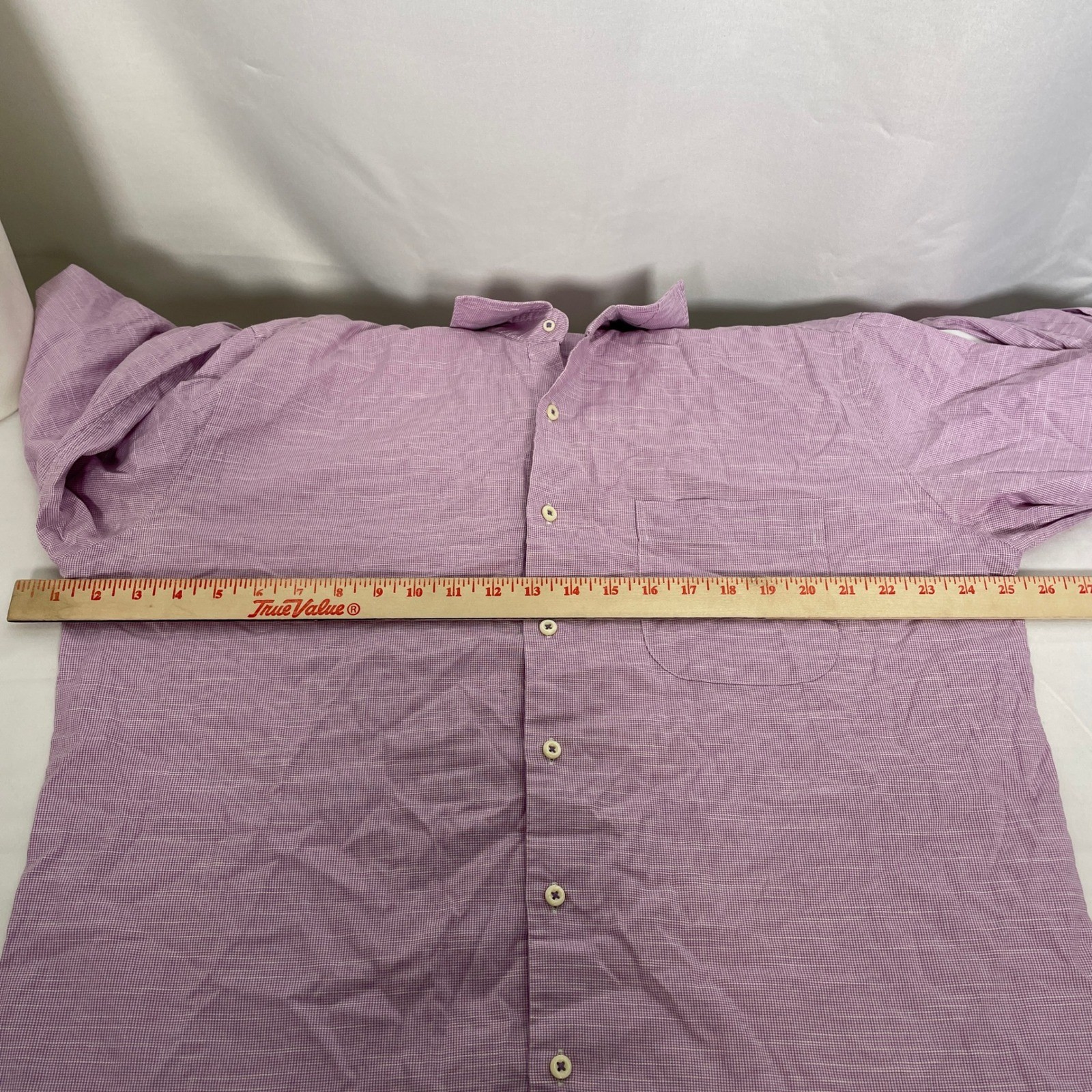 Peter Millar Button Down Lavender Gingham Check L… - image 13