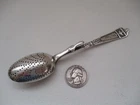 Gorham Sterling Silver Lansdowne Pattern Tea Stainer Spoon  5 5/8" - 34 Grams