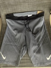 Nike Aeroswift Dri-FIT Mens Small Gray LINED ...