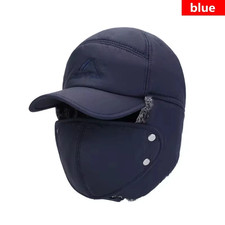 Winter Warm Thickened Artificial Fur Baseball Hat Men'S and Women'S Skiing Soft
