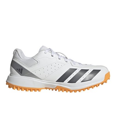 adidas Howzat Spikeless Cricket  Mens White Sneakers Athletic Shoes SB1158-JQ854