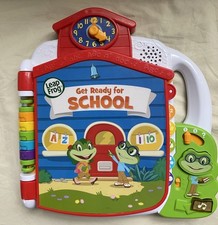 Leap Frog Get Ready For School Interactive Book Numbers Letters Colors Shapes