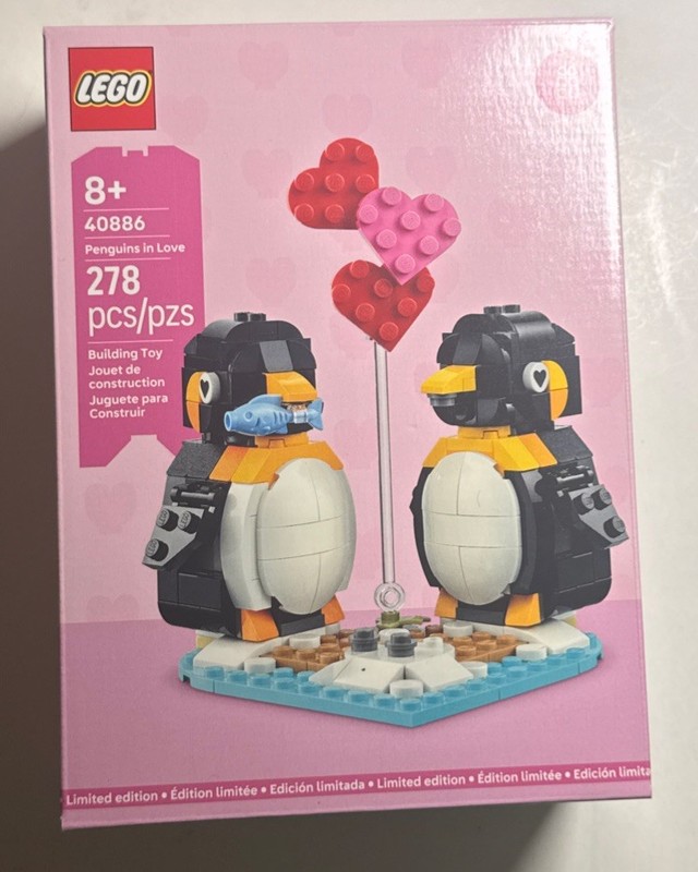 LEGO 40886 PENGINS IN LOVE GWP - BRAND NEW
