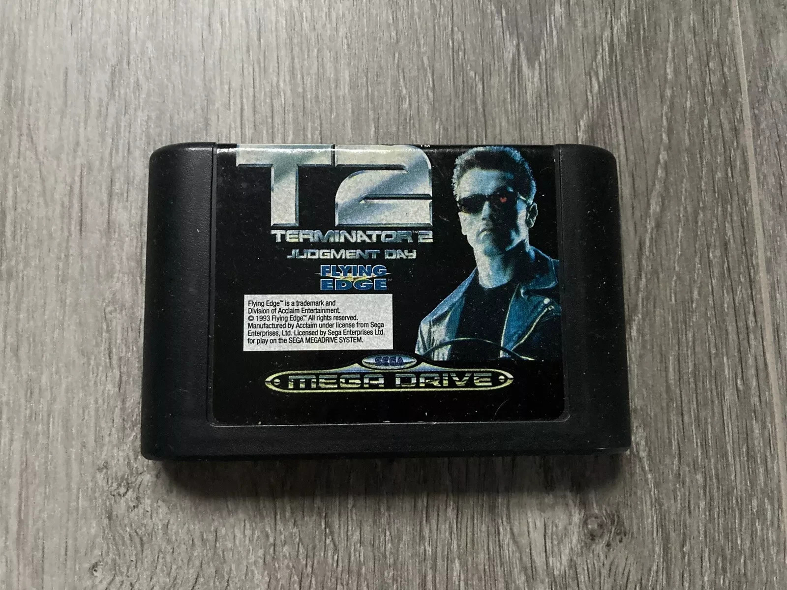 T2 Terminator 2 Judgment Day Megadrive Pal