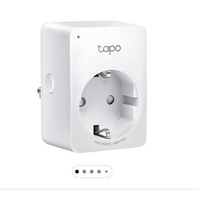 TP-Link Tapo Smart WLAN Steckdose Tapo P110 mit Energieverbrauchskontrolle