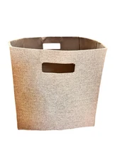 Better Homes & Garden™ ~ GRAY ~ 13" ~ Fabric Storage Cube/Bin