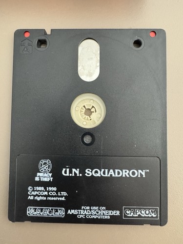 Jeu Un Squadron Amstrad CPC 6128 664 Disk Capcom - Afbeelding 4 van 11