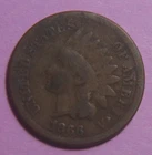 1866 Indian Head One Cent - Better Date - See Pics - No Reserve!