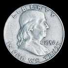 1956 Franklin Silver Half Dollar