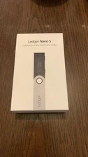 Ledger Nano S Cryptocurrency Bitcoin Hardware Wallet - Matte Black