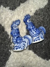 Mini Vintage ROOSTER PORCELAIN