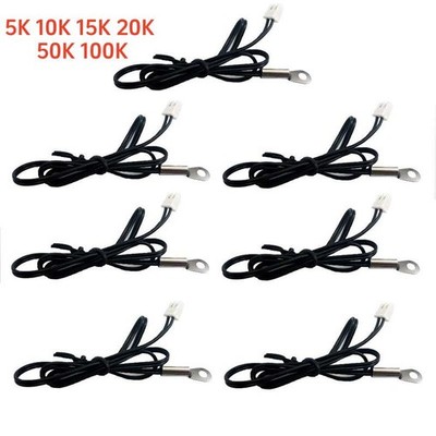 NTC Thermistor Temperatursensor 5K 10K 15K 20K 50K 100K 1% XH 2.54-2P Stecker