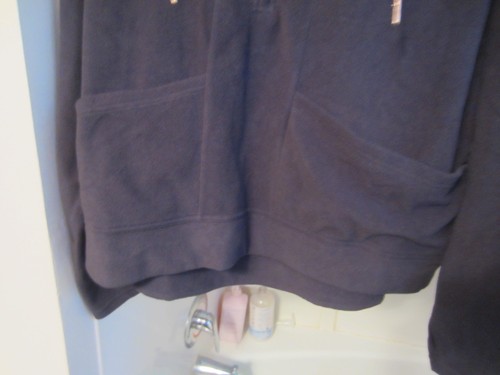 Neu ohne Etikett Damen Langarm Fleece Hoodie All in Motion Größe XXL Farbe schwarz - Bild 15 von 16