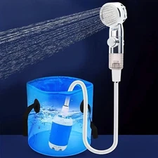 Portable USB Rechargeable shower head, Multi-Purpose Watering System