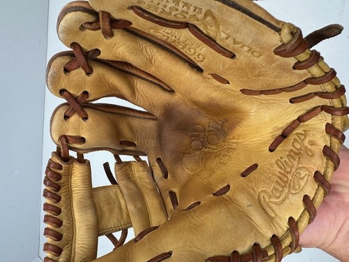 Guanto da baseball Rawlings Gold GGE1125 doppio nucleo 11,25" tiro destro - Foto 9 di 13