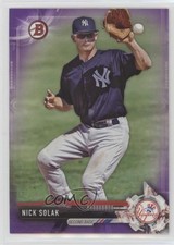 2017 Bowman Draft Purple 92/250 Nick Solak #BD-10 4l3