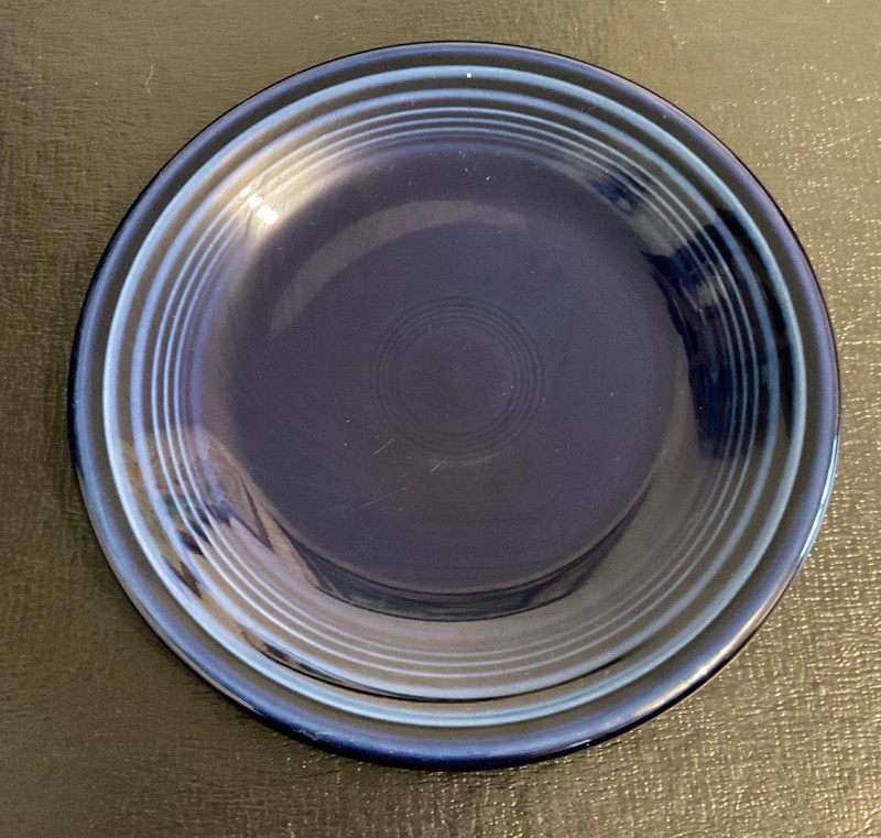 SALAD PLATE cobalt blue  FIESTA 7 1/4"