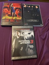 Infernal Affairs Dvd Trilogy Lot 1-3 Set Movies That Inspired The Departed