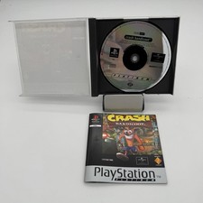 Crash Bandicoot Sony Playstation 1 Platinum OVP PAL CiB Getestet