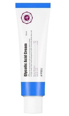A PIEU Glycolic Acid Cream 50ml AHA BHA Exfoliating Moisturizer Korean Skincare