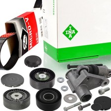 GATES 6PK1540 Keilrippenriemen-Satz + Spanner für BMW 5 E60 7 X3