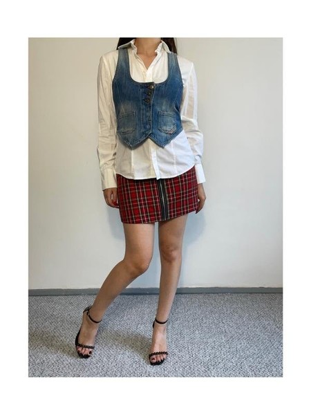 Women Diesel Vest Navy 34 / XS / 42