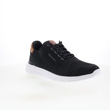 Image of Rockport Jaimson RMJAIMSON Mens Black Mesh Lifestyle Trainers Shoes