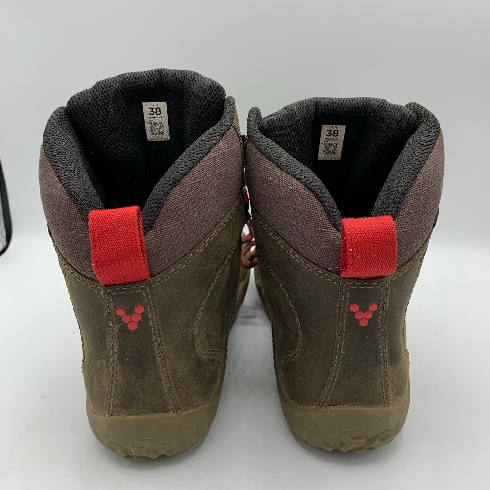 VivoBarefoot Tracker II FG Boots Womens Size 7 Brown Hiking Waterproof 38 image 5