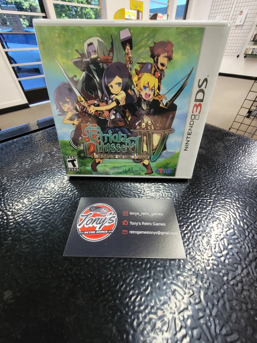Etrian Odyssey IV: Legends of the Titan Nintendo Video Games for