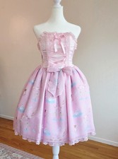 Preview of Angelic Pretty Etoile Twins Boned Corset Bustier JSK Lolita Dress Japan