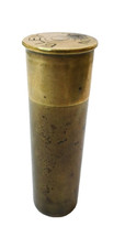 RARE VINTAGE WW1 ERA ELEY NOBEL BRASS CARTRIDGE MILITARY STYLE PETROL LIGHTER