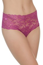 Coquette - 225 - Highwaisted Thong - MAGENTA