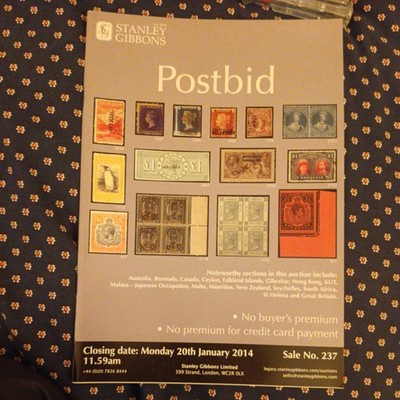STANLEY GIBBONS - POSTBID Stamp Auction Catalogue - Sale No 237 September 2009