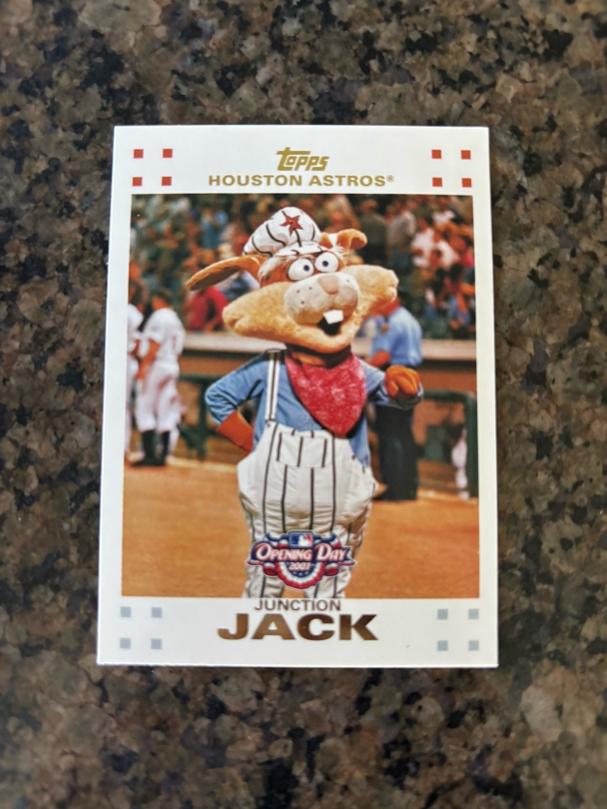 Junction Jack 2007 Topps Opening Day Mascot Houston Astros #200