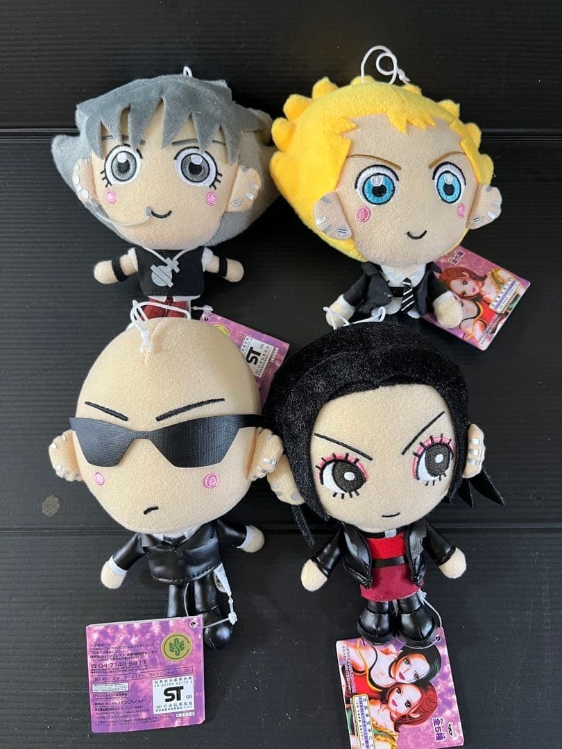 BLAST NANA Plush 4 Piece Set Ai Yazawa Collectible Rare Original Item Used