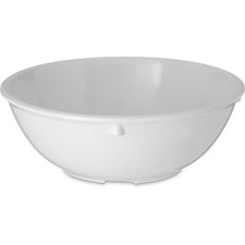 Carlisle 4352102 Dallas Ware 14 Oz. White Nappie Bowl - 48 / CS