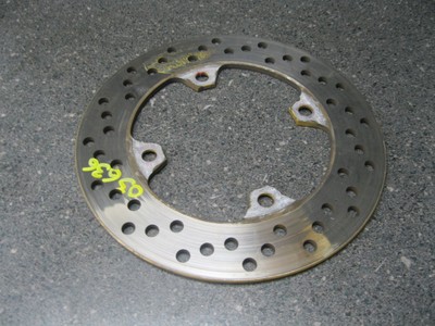 03 Kawasaki Ninja ZX636 ZX-636 Rear Brake Rotor 13G | eBay