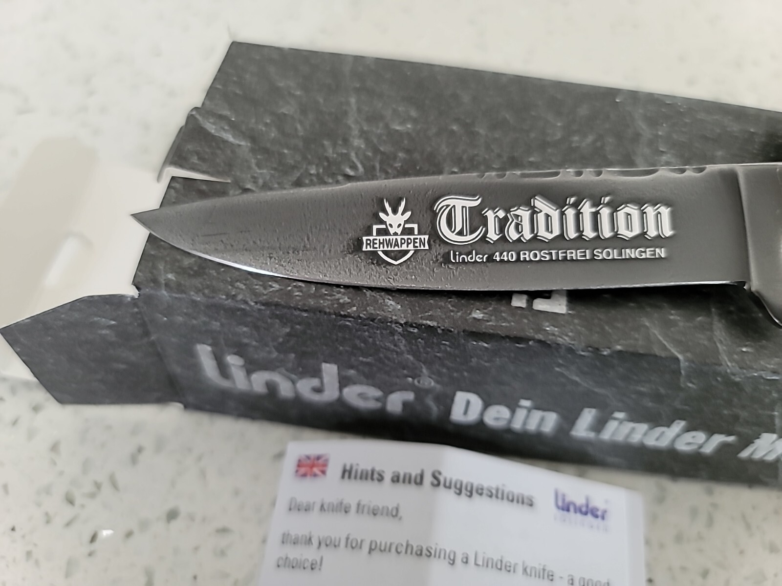 linder knife eBay