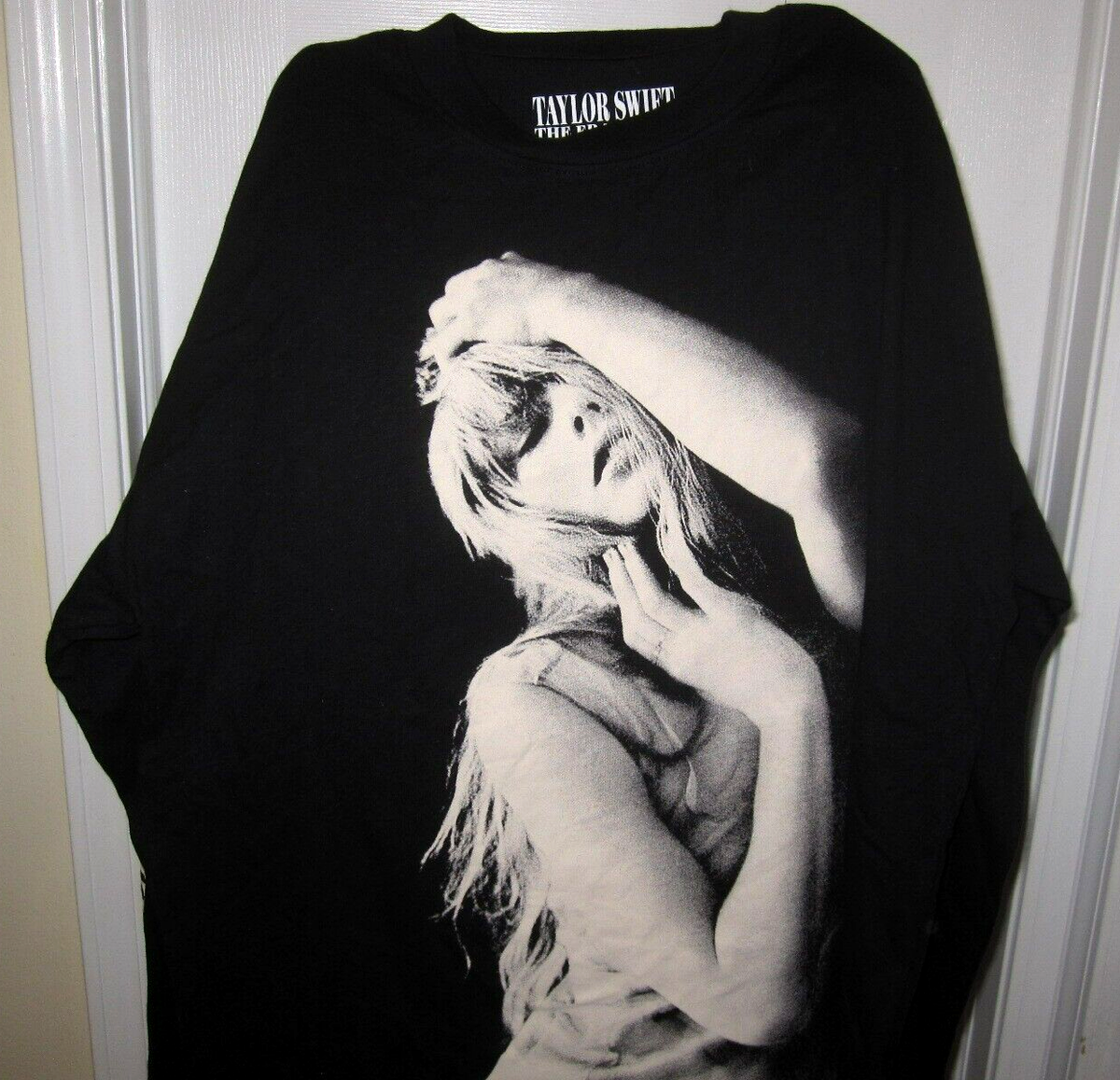 Official Taylor Swift The Eras Tour Black Long Sleeve Print