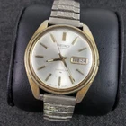 VTG Seiko Automatic Watch 17 Jewels Day Date 7006-8007 7006 36mm RUNNING WELL