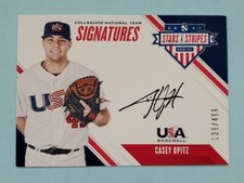 2020 Panini USA Stars Stripes Signatures Casey Opitz Auto #CNT-CO Card /499