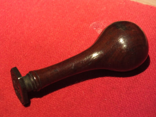 Old petschaft with initials - wax seal - Picture 2 of 4