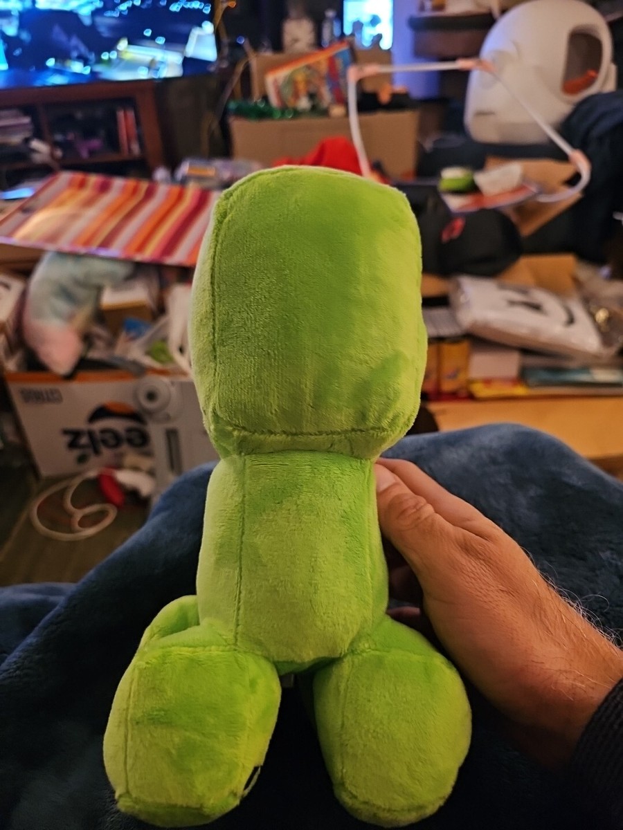 Minecraft Creeper Green Plush 9” Official Plushie Mattel Mojang