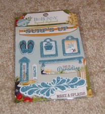 Bo Bunny Layered Chipboard Embellishment  Beach Therapy Collection